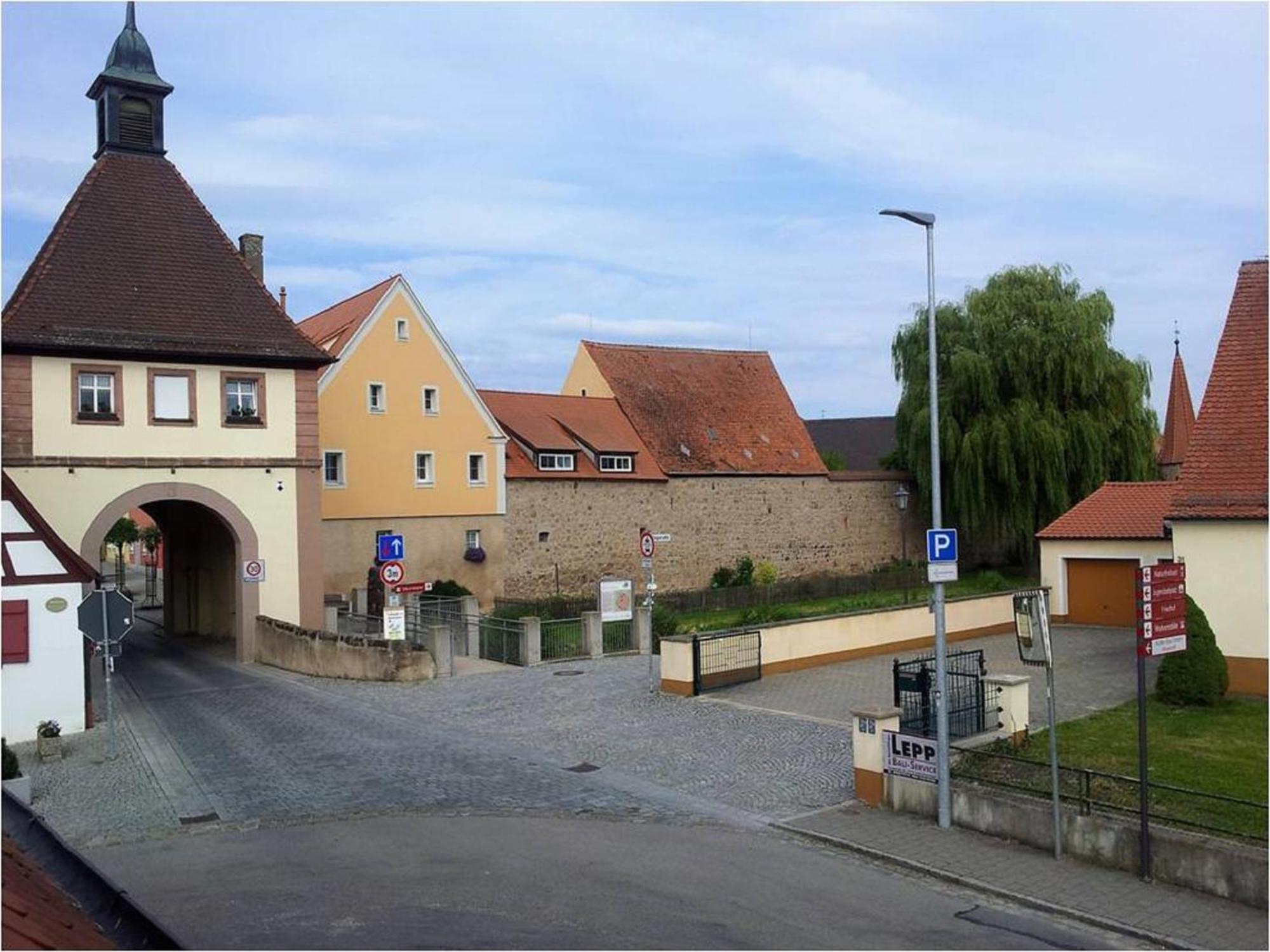 Die Galerie - Ferienwohnung Merkendorf  エクステリア 写真